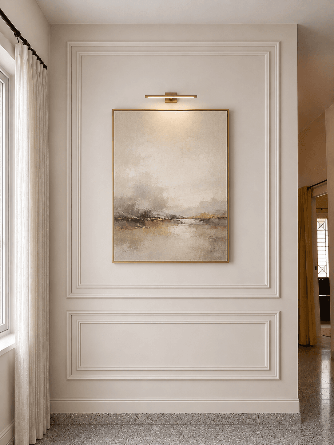 Bedroom - Wall Moulding 1