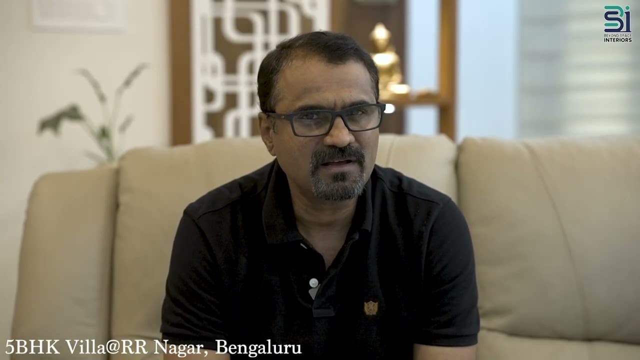 Beyond Space Interiors || 5BHK-Duplex-House-RR Nagar || Interiors - Bengaluru